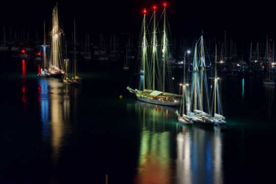 15 June 2023 - 00:49:06
After midnight the river calmed even more. 
The classic yacht fleet look superb on the river Dart
----------------------
Richard Mille Cup fleet in Dartmouth